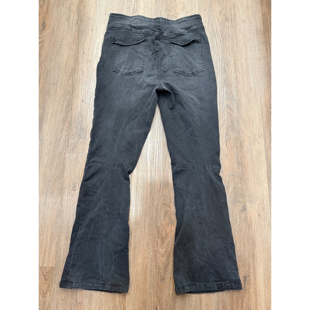 We‎ The Free Flare Leggings Black Wash High Waist Stretch Casual Women Size 31 - Picture 3 of 9